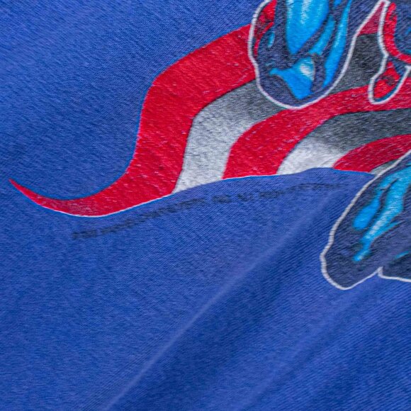 Marvel Comics USA Hulk Spiderman Wolverine Captain America T-Shirt XL VTG Y2K - Picture 5 of 10